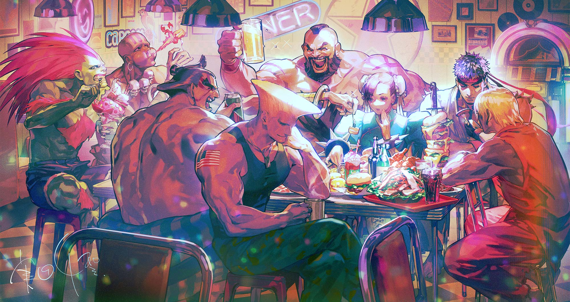 Street Fighter 35th Anniversary English Website Shared; Illustrations, Staff Comments & More