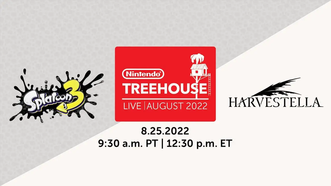 Splatoon 3 and Harvestella Nintendo Treehouse Presentation Announced for This Week
