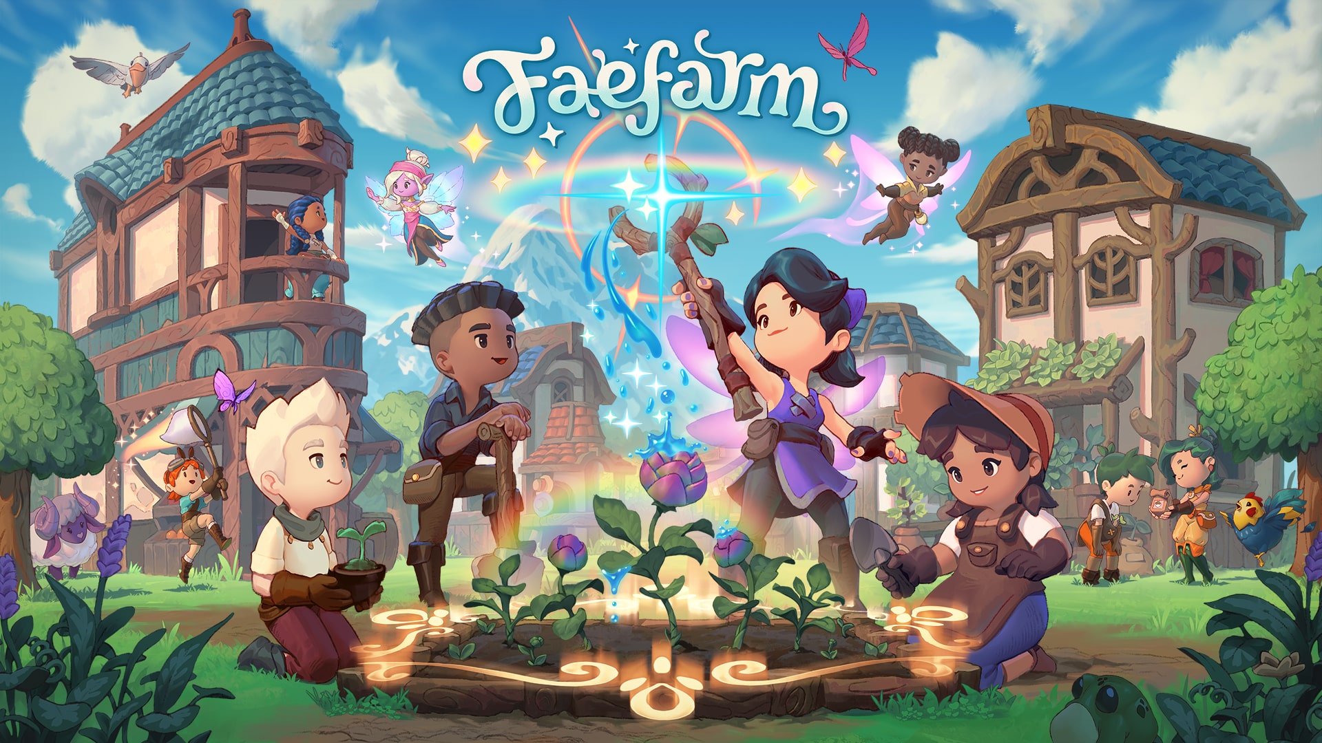 Switch; Noisy \'Fae Sim Farm\' Announced Cozy - & Q2 2023 Magical Farm Nintendo Pixel For Co-op Release