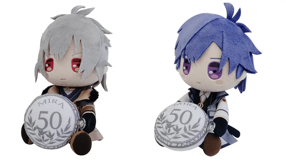The Legend of Heroes: Trails into Reverie Rean Schwarzer & Crow Armbrust Tassel Plushes Available