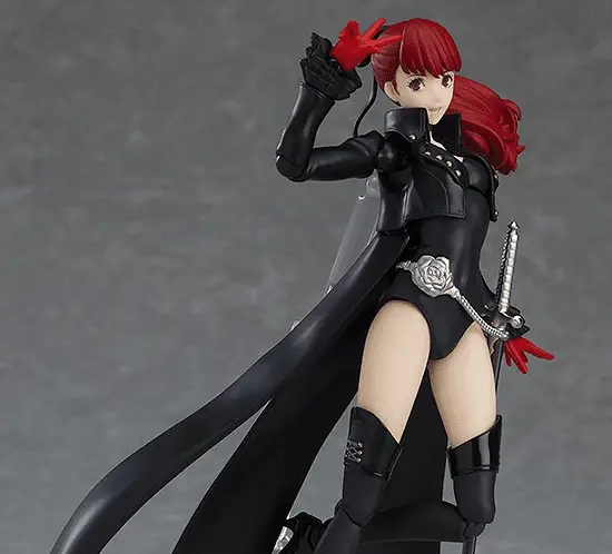 Persona 5 Royal Violet figma Available for Pre-Order, 2023 Shipments; Closed-Eyes Smiling Face via Good Smile