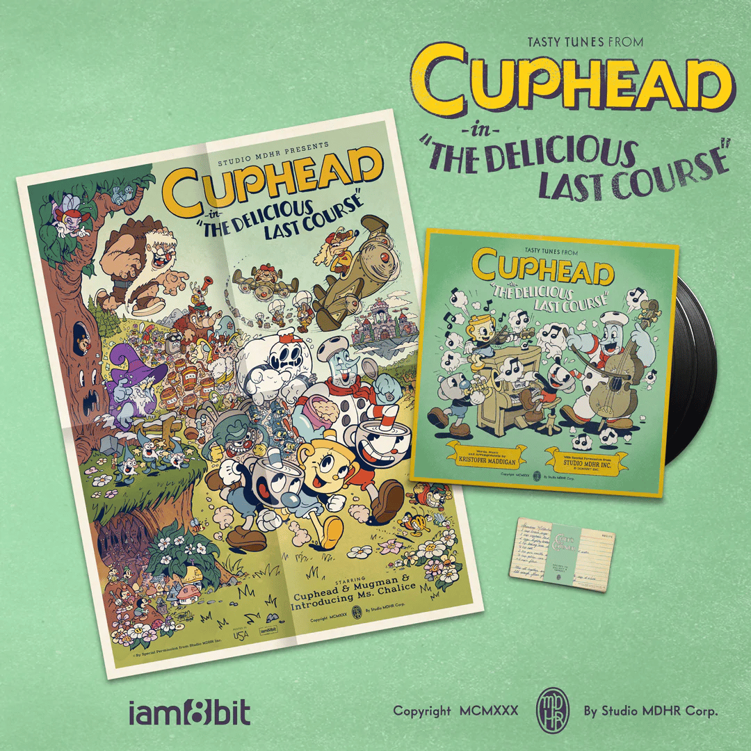 Cuphead & The Delicious Last Course Vinyl Available for Pre-Order; Quarter 1 2023 Shipments