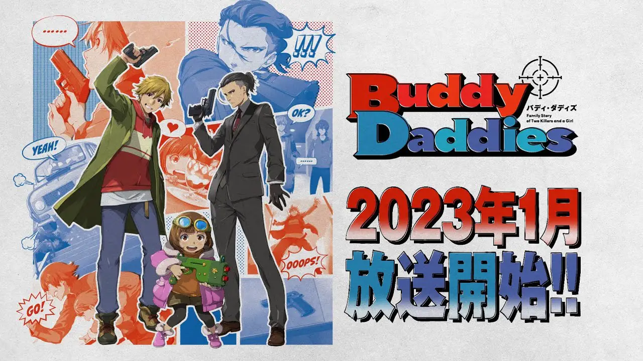 P.A. Works Reveals New Original TV Anime ‘Buddy Daddies’; Character Designs by Katsumi Enami