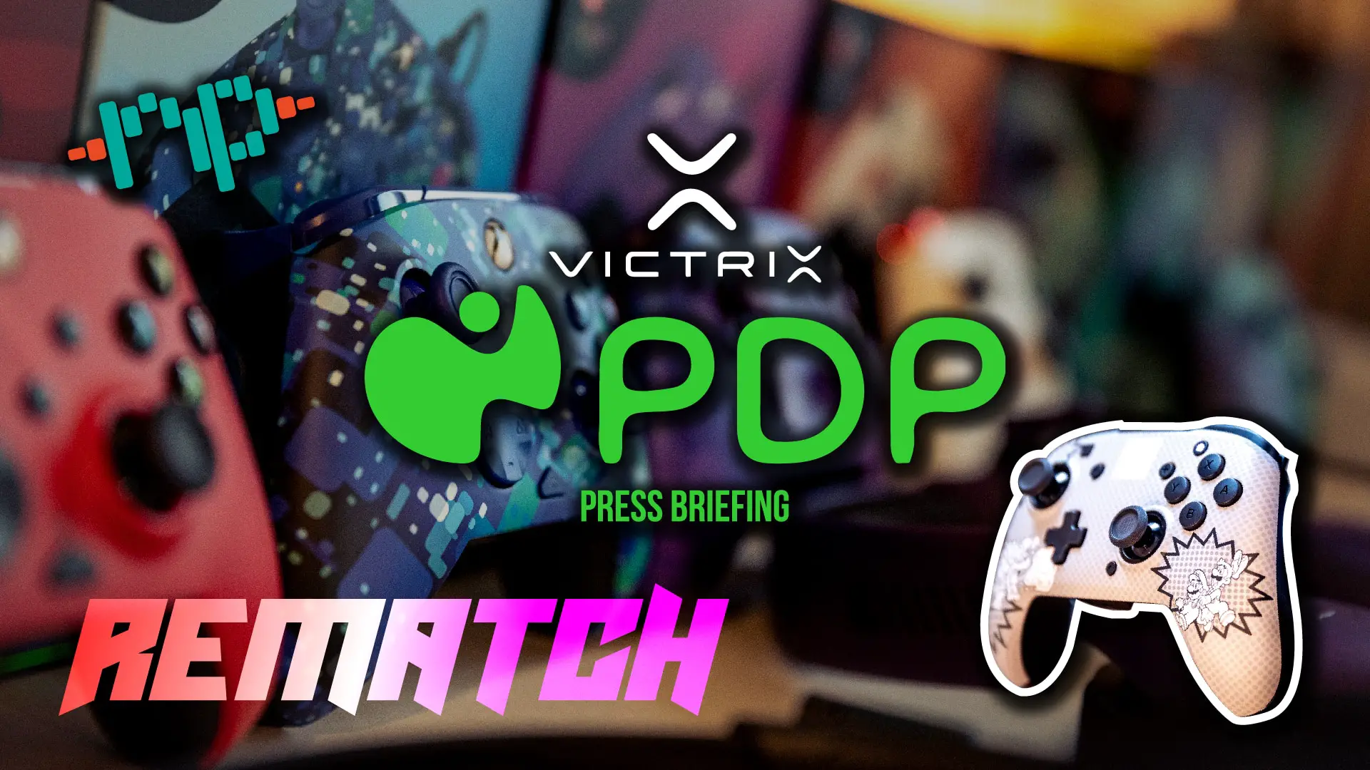 PDP & Victrix Pre-Holiday Product Releases – Mix, Match & Play with Rematch