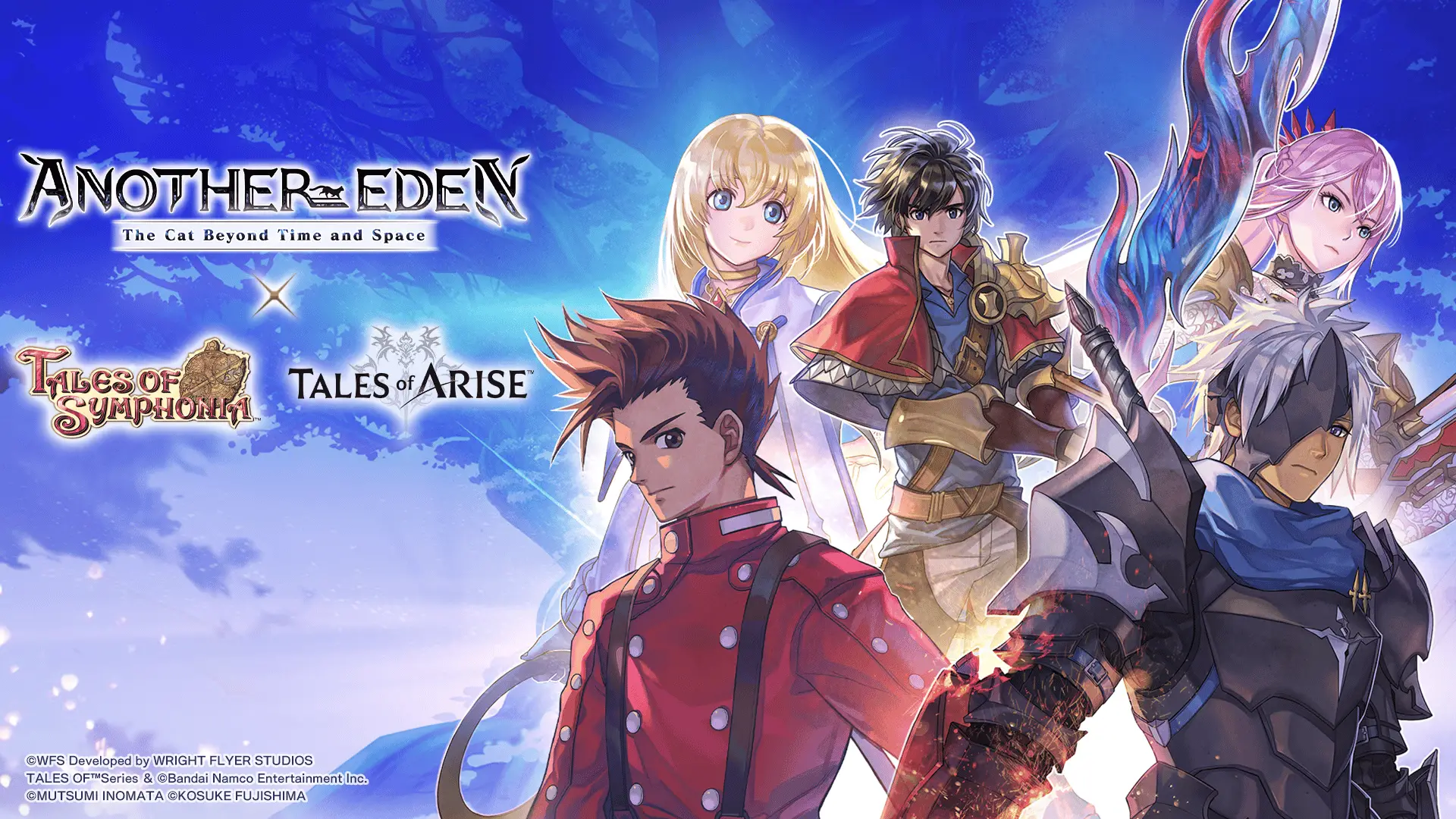 Another Eden Announces Tales of Arise & Symphonia Collab; Playable Alphen, Shionne, Colette & Lloyd, Skits, Owl-Finding & More