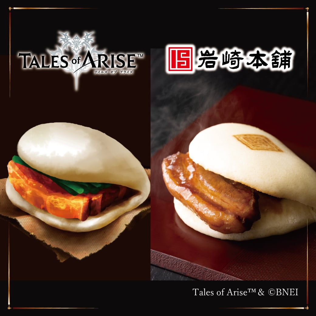 Tales of Arise Manjū Collab Occurring in Japan Until 2023; Alphen + Law Acrylic Standees Gifted