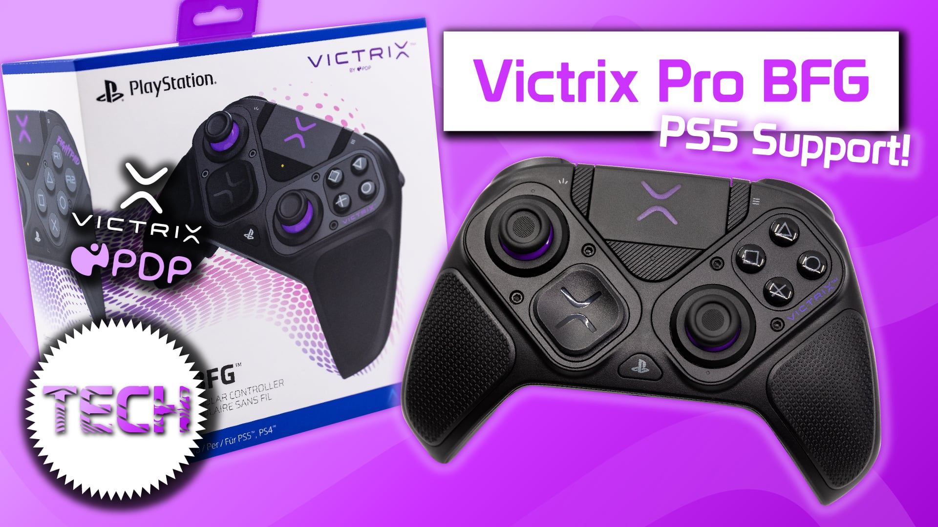 Victrix Pro BFG PS5 Pro Controller – A Unique Stance with Limited Competition