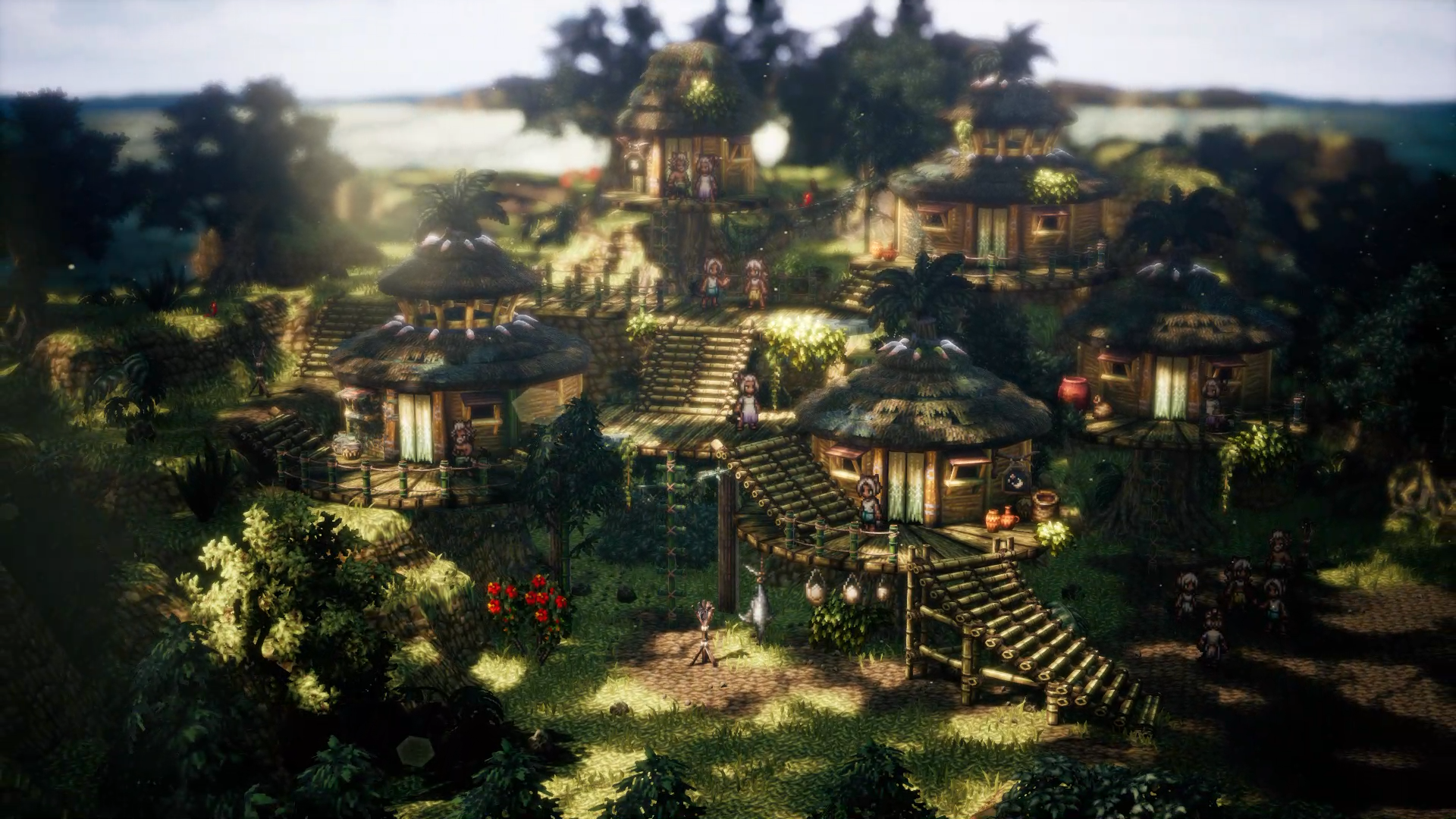 New Octopath Traveler II Trailer Introduces Ochette’s & Castii’s Settings & Gameplay Toolkits; Side Stories, Screenshots