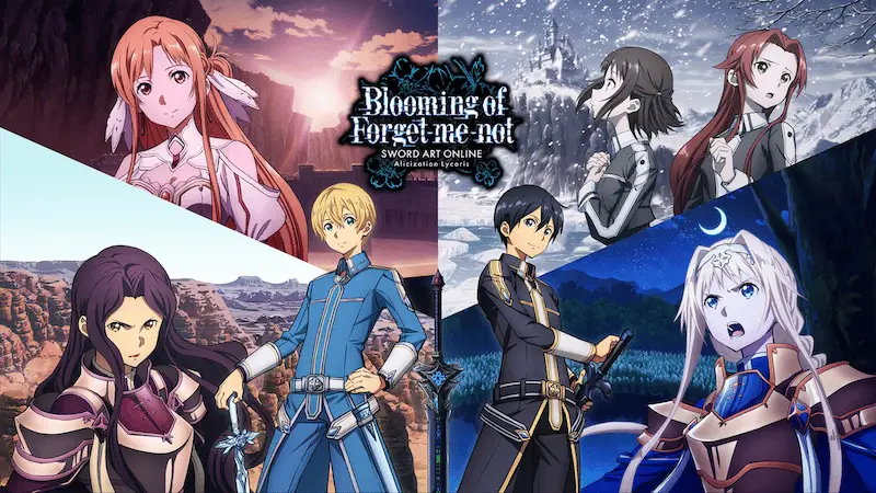 Sword Art Online: Alicization Lycoris Launches Blooming of Forget-Me-Not DLC on Switch