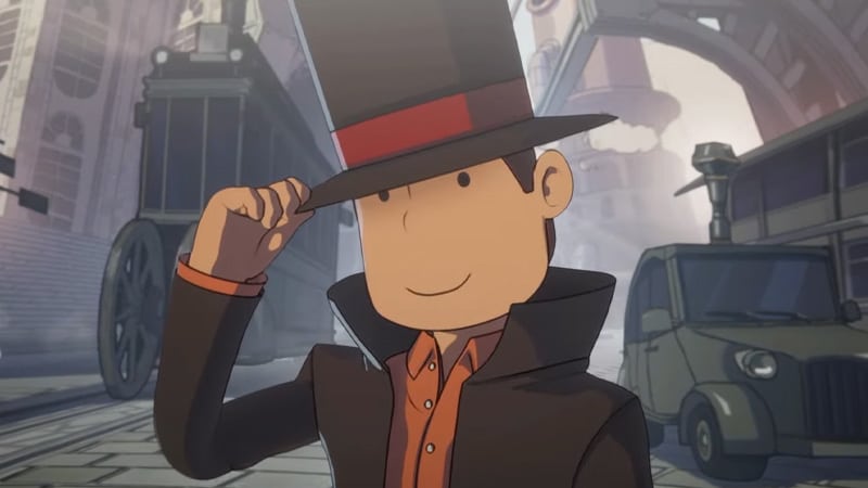 Professor Layton and the New World of Steam Announced