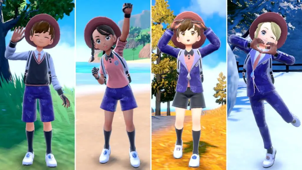 The Hidden Treasure of Area Zero Pokemon Violet Screenshot New Uniform