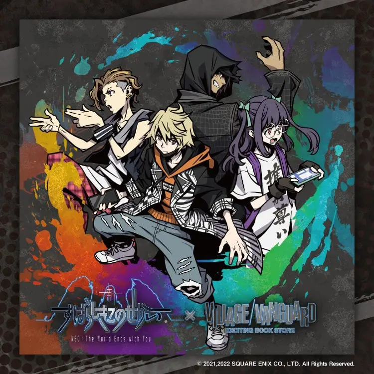 NEO: The World Ends with You Announces New Japanese Merch; Acrylic Stands, Keychains, Shirts, & More