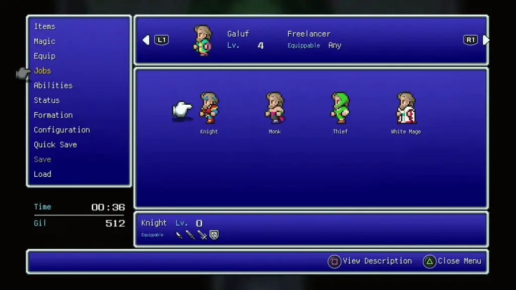 Final Fantasy Pixel Remaster 5
