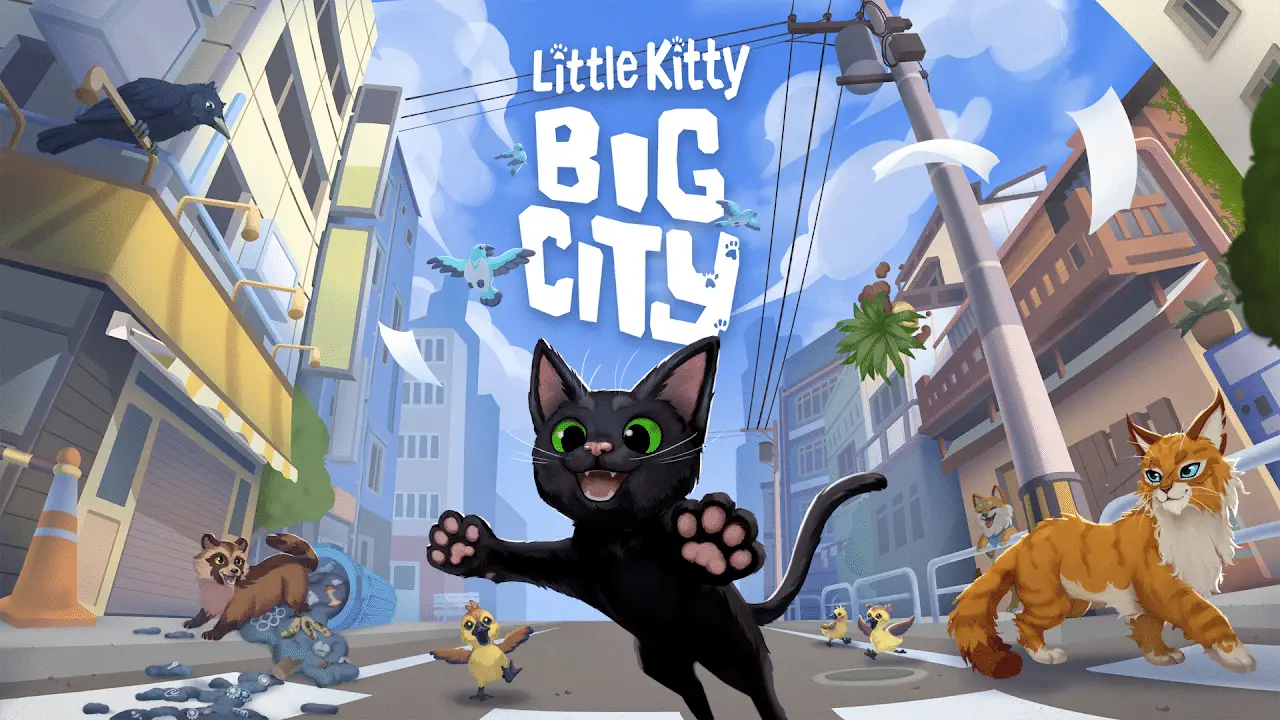 Open-World Cat Adventure “Little Kitty, Big City” Releasing for Switch & PC 2024