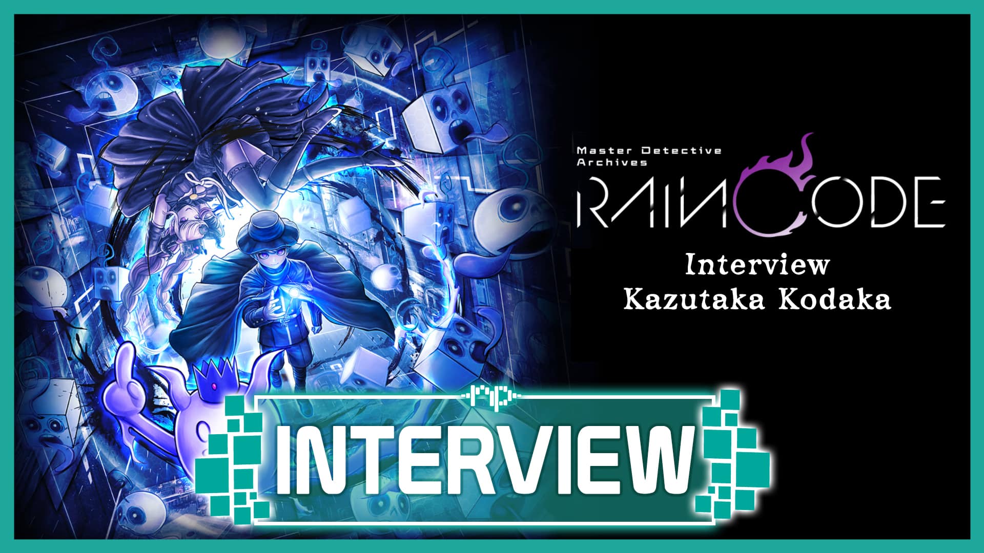 Master Detective Archives: RAIN CODE Kodaka Interview — Imagination, Development & Ambition