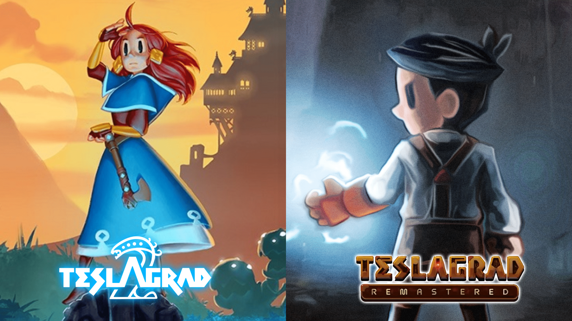 Teslagrad 2 & Teslagrad Remastered Now Available on Console & PC; Launch Trailer