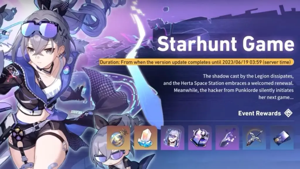 star rail starhunt game event