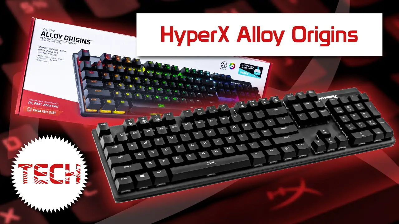 HyperX Alloy Origins Review – Brightness from RGB Light Darkened from User Experience