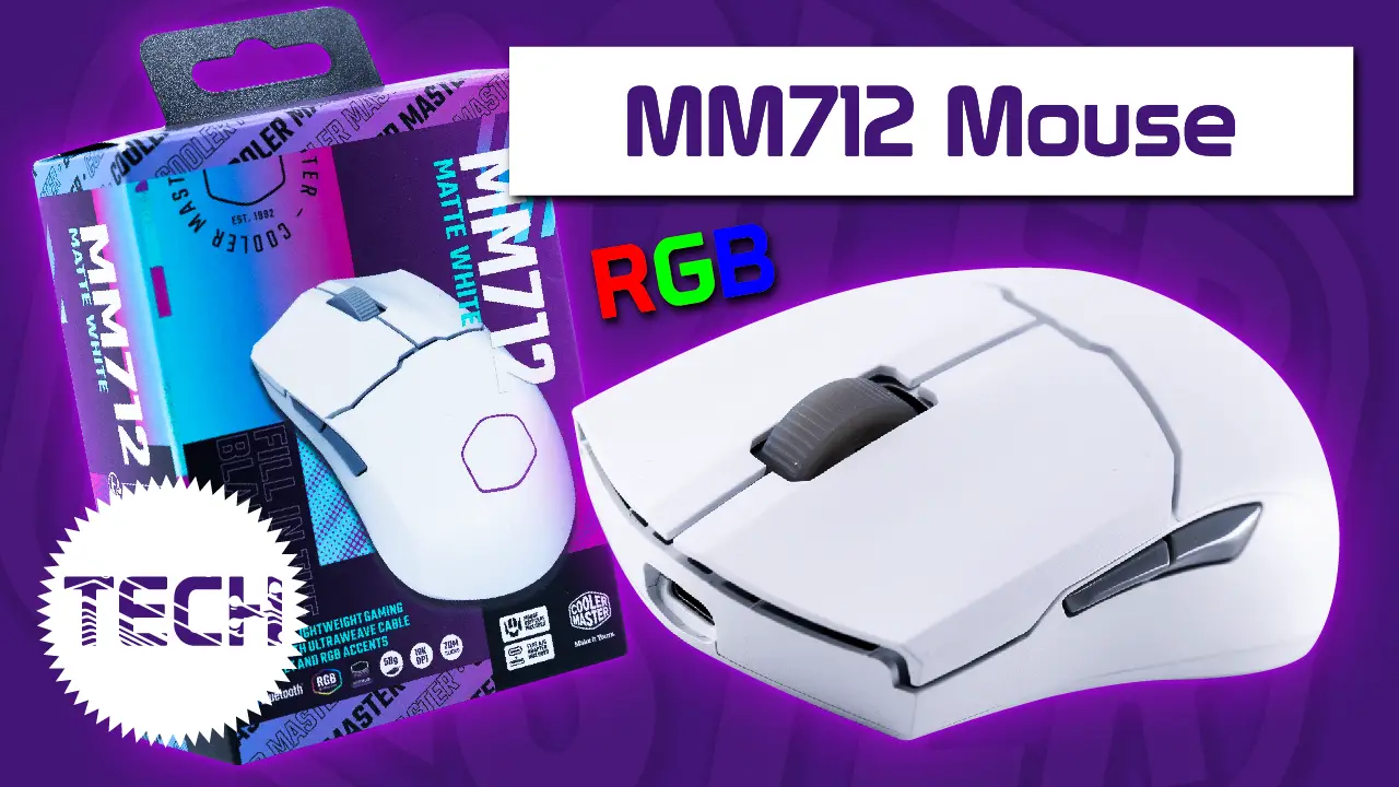 Cooler Master MM712 Mouse Review – Simple is the Sauce