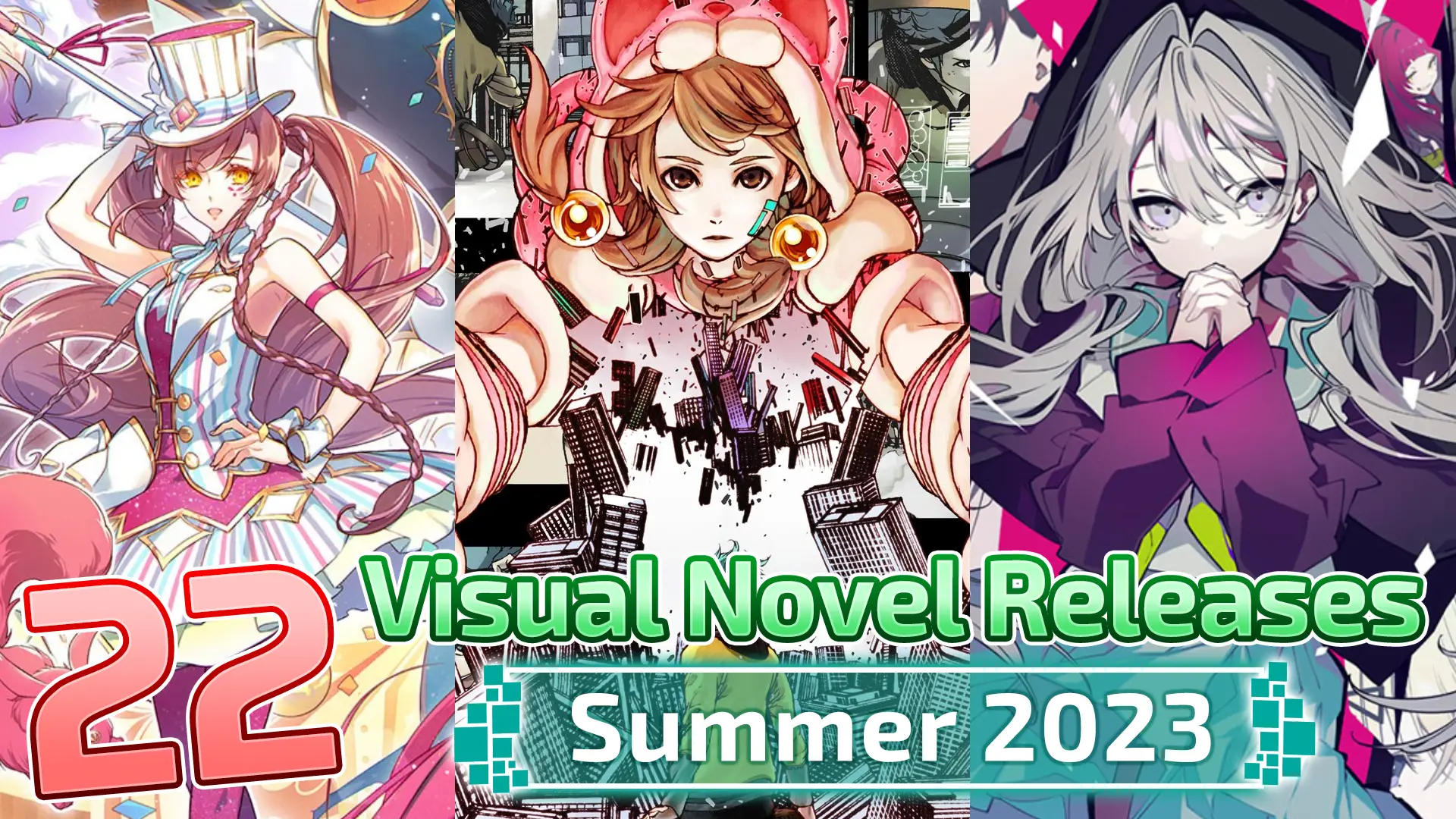 22 Visual Novels Releasing Summer 2023