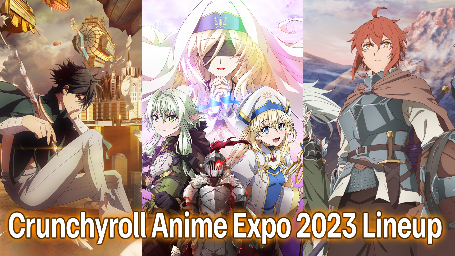 Crunchyroll Announces 9 New Acquisitions At Anime Expo; Including Goblin Slayer S2, The Apothecary Diaries & More