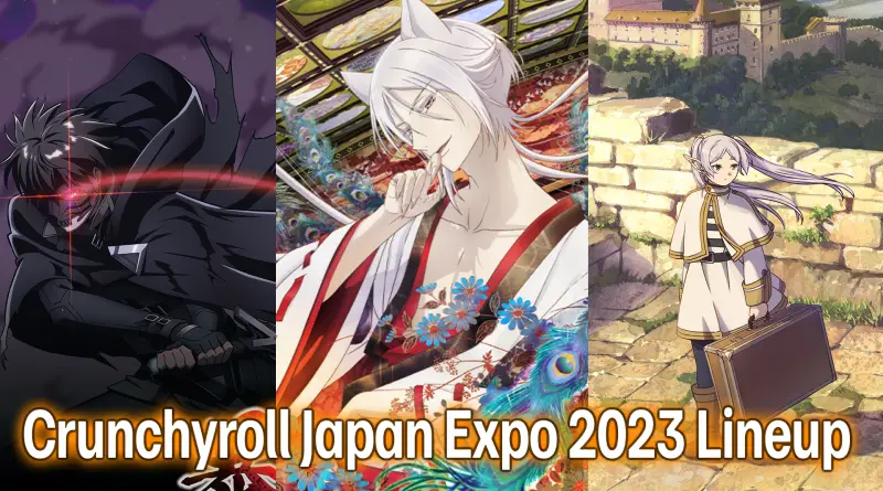 Crunchyroll Lineup Japan Expo 2023