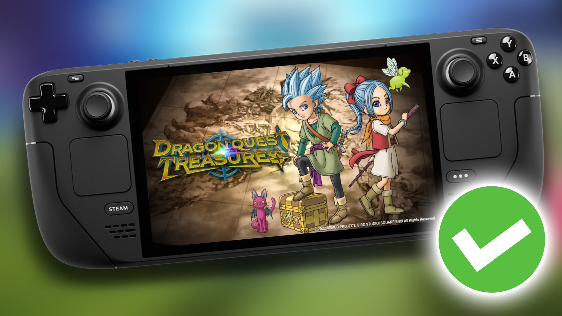 Dragon Quest Treasures Is Officially Verified on Steam Deck
