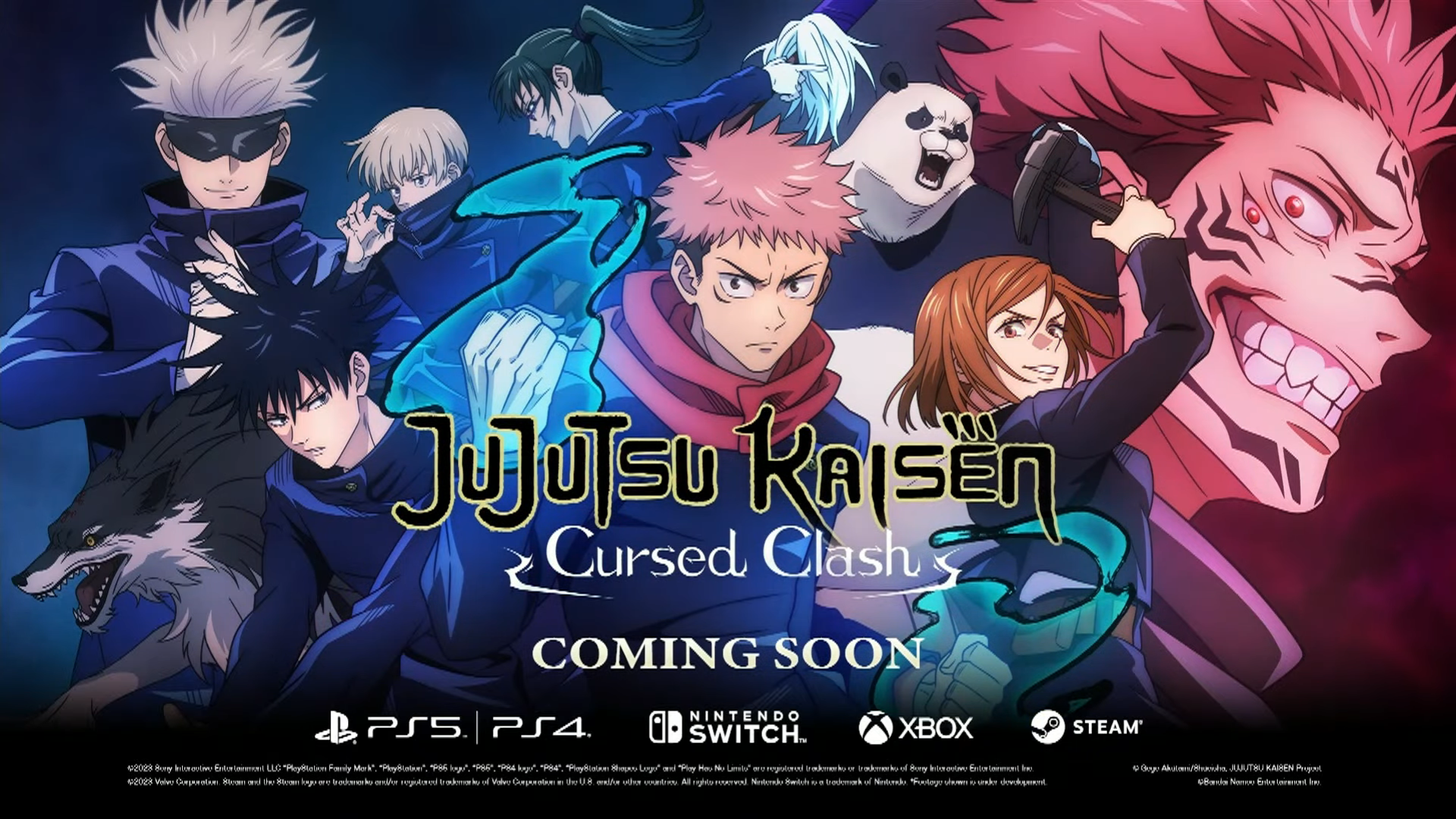 Jujutsu Kaisen Cursed Clash Announced for PS4, PS5, Xbox, Switch & PC