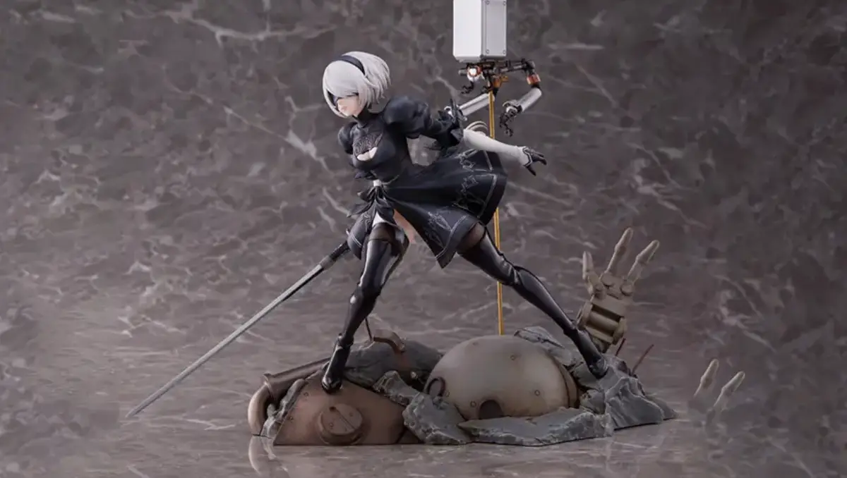 NieR:Automata Ver 1.1a 2B 1/7 Scale Standard + Deluxe Figure Pre-Orders Available; Features New Art by NieR Anime Character Designer
