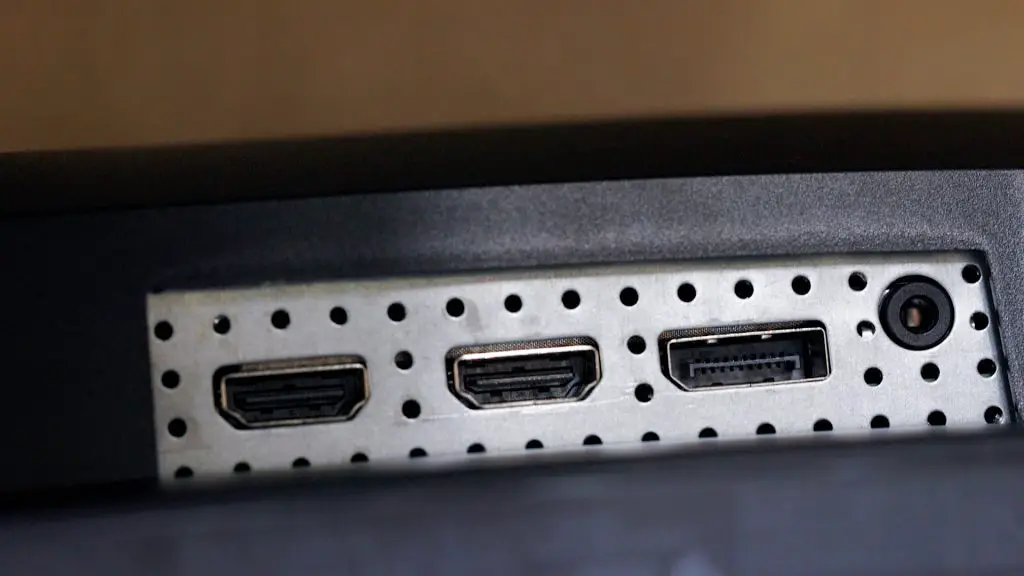 Omen34C Ports HDMI Displayport InOuts