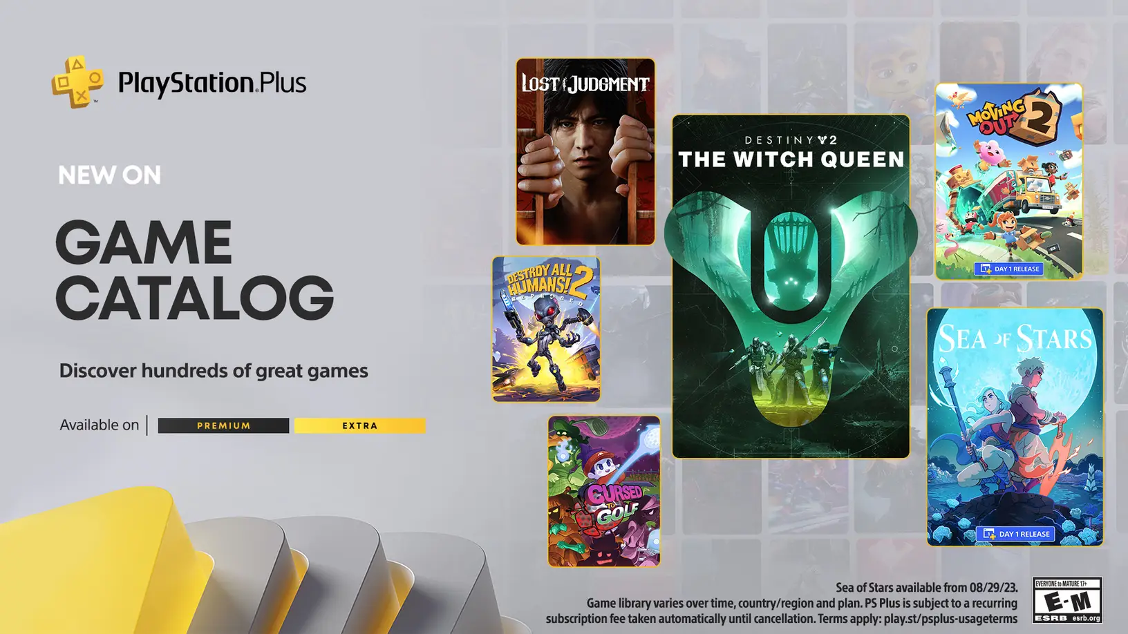 PlayStation Plus Reveals August 2023 Game Catalog Titles; Sea of Stars, Lost Judgment & More