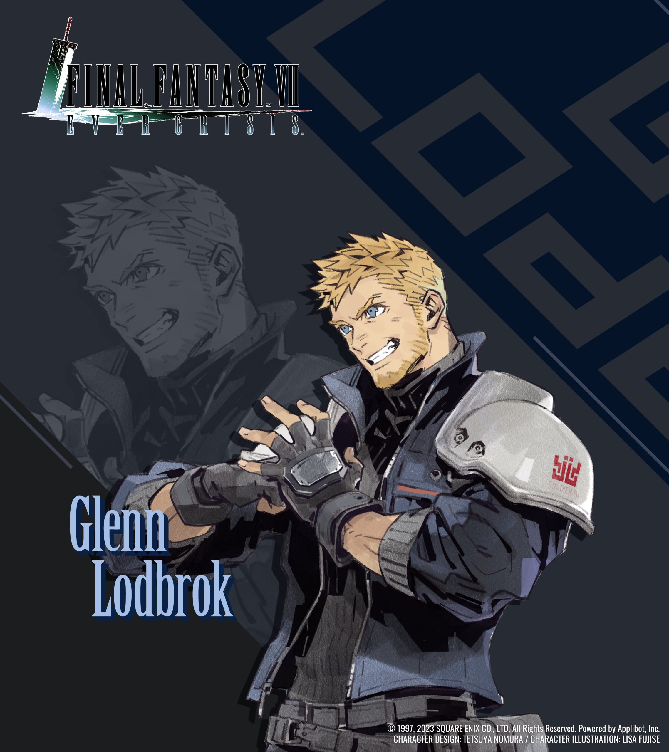 Final Fantasy VII: Ever Crisis Introduces Shinra SOLDIER Glenn Lodbrok