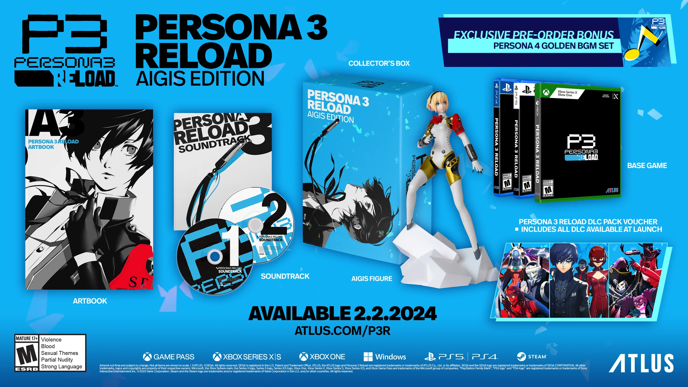 persona 3 reload collectors edition