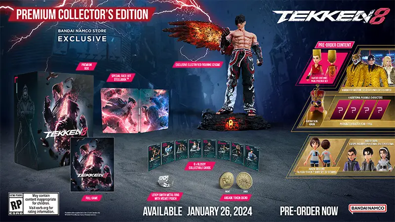 Tekken 8 Announces Premium Collector’s Edition for Pre-Order; Costs a Whopping $300 USD