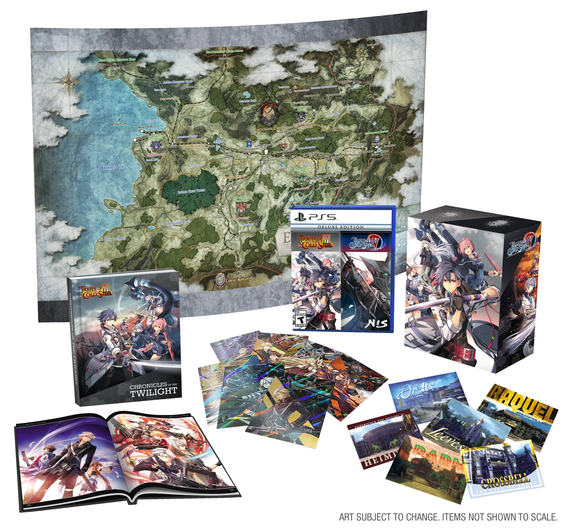 Trails of Cold Steel III / Trails of Cold Steel IV PS5 Package Opens Limited Edition Pre-Orders