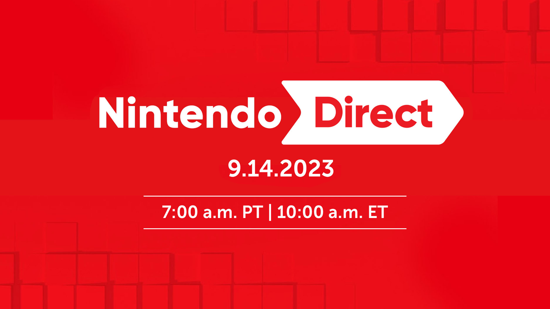 Nintendo Direct Announced for Tomorrow; 40 Minutes
