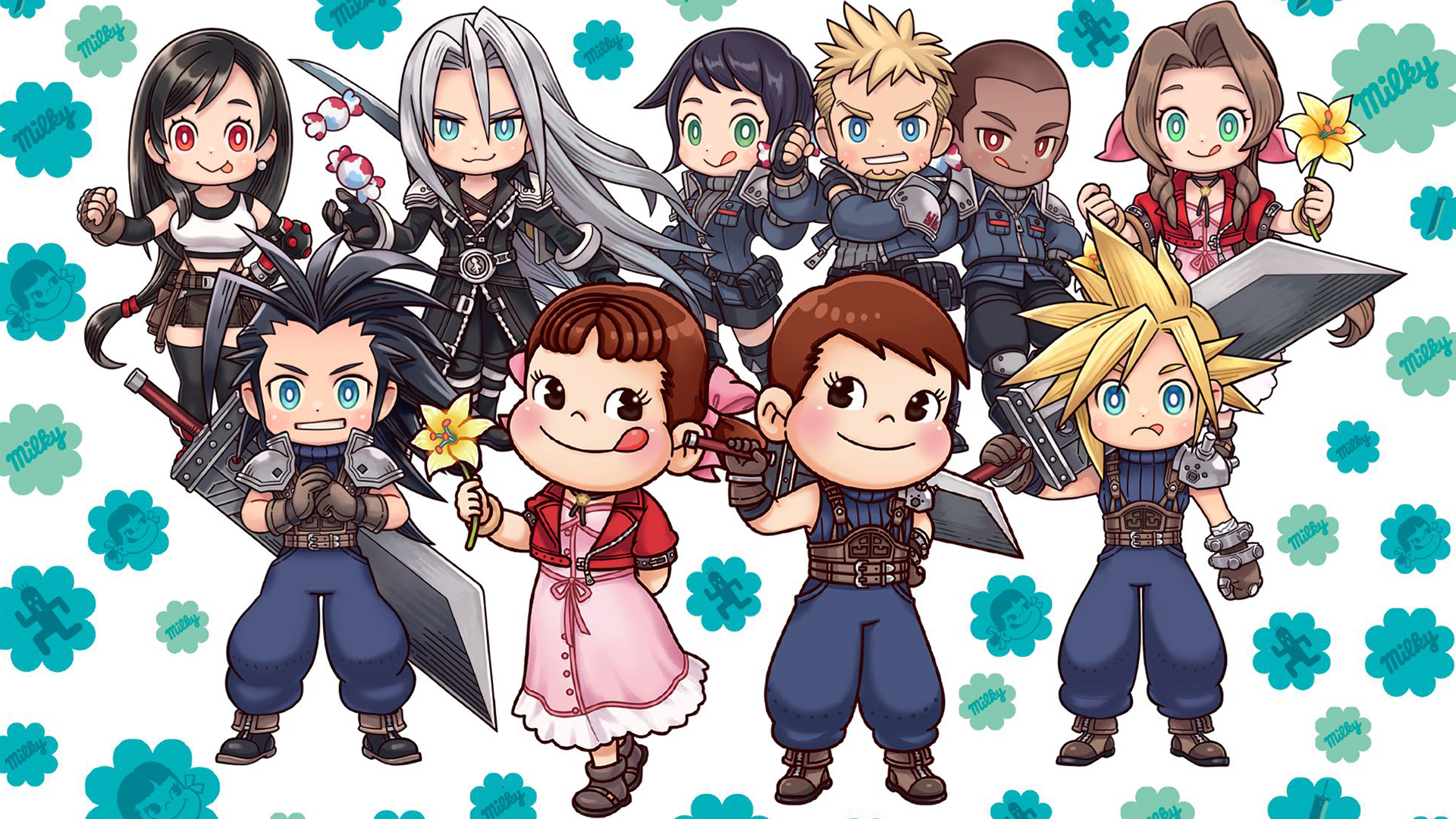 Final Fantasy VII Ever Crisis Announces Collaboration with Fujiya; New Art
