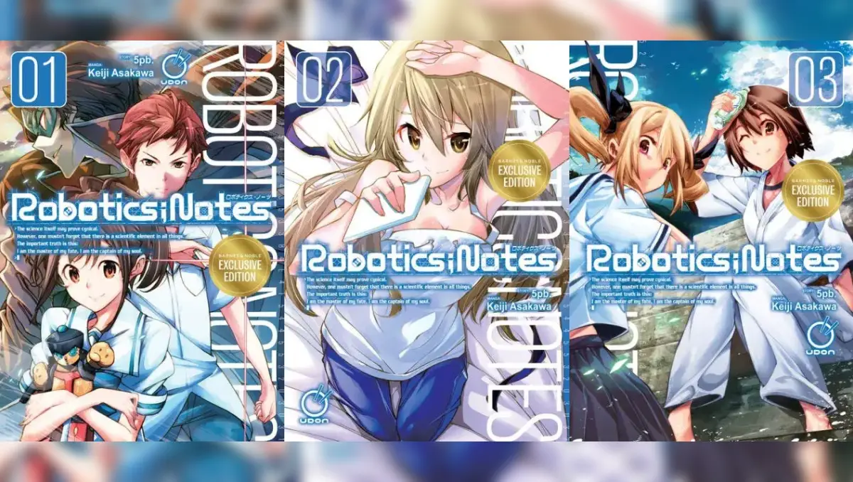 Robotics;Notes English Manga Reveals Alternate Covers via Barnes & Noble