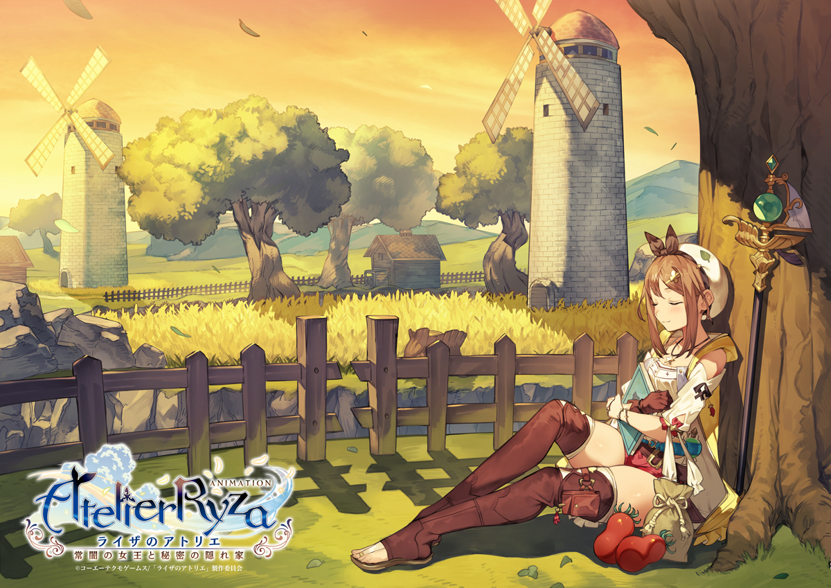 Atelier Ryza Anime Ending Reveals Commemorative Illustrations by Staff
