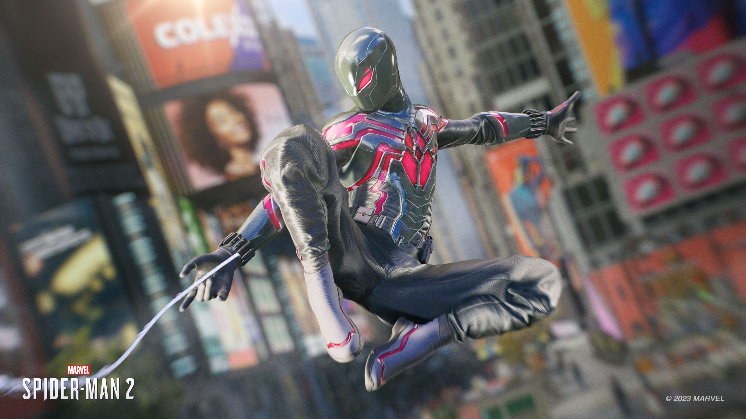 Marvel’s Spider-Man 2 Reveals Brooklyn 2099 & Kumo Suits