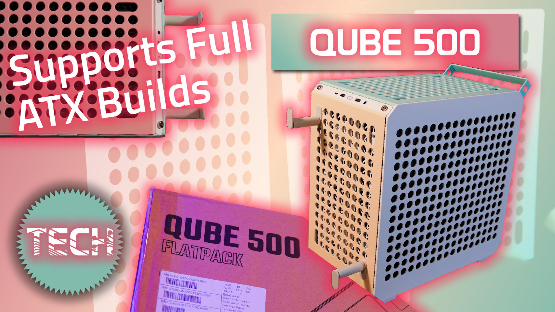 Cooler Master QUBE 500 Review – A New Way To Build PC’s