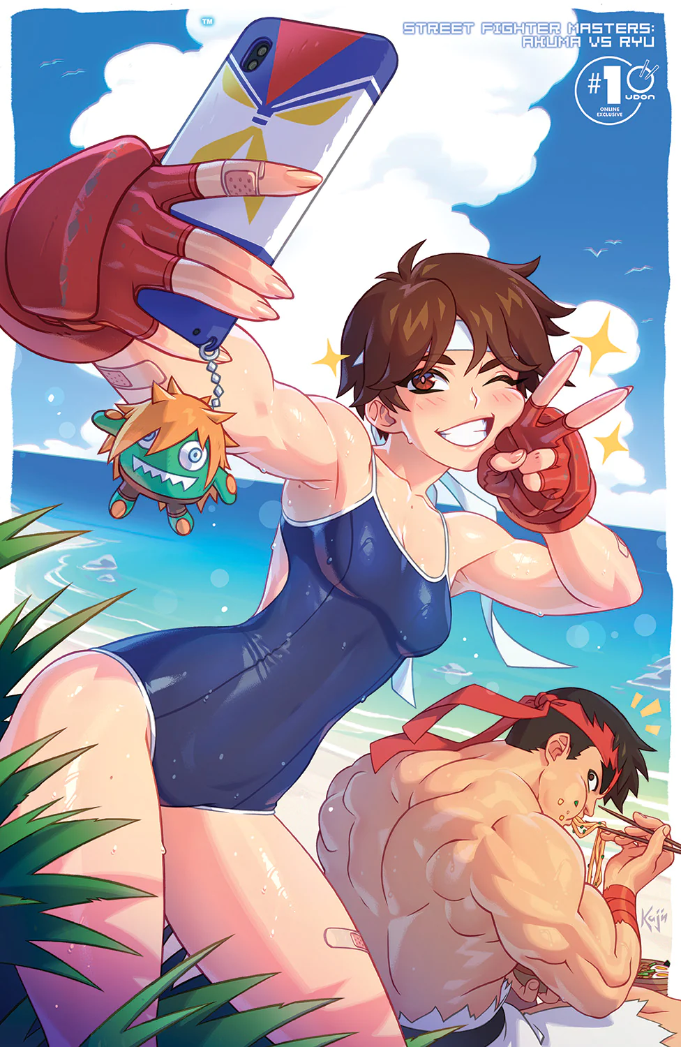 Street Fighter Masters: Akuma vs. Ryu #1 Comic Covers Revealed