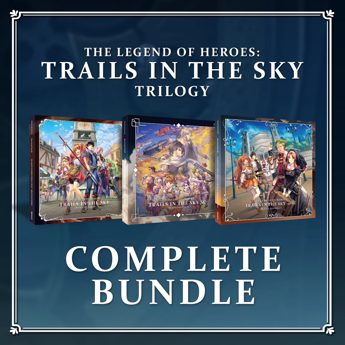 Trails in the Sky Trilogy Vinyl Soundtrack Pre-Orders Now Available