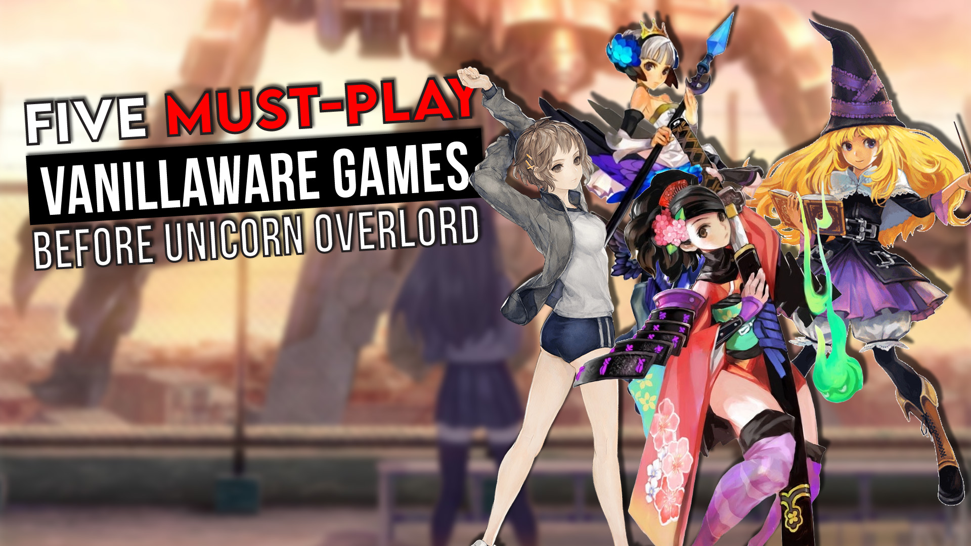 5 Must-Play Vanillaware Games Before Unicorn Overlord Releases