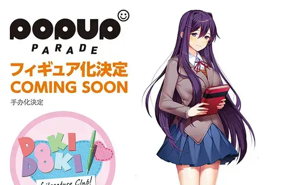 Doki Doki Literature Club Yuri POP UP PARADE Figure Announced