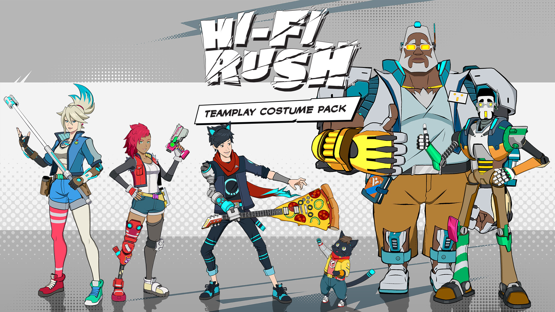 Hi-Fi Rush Launches Teamplay Costume Pack for Purchase
