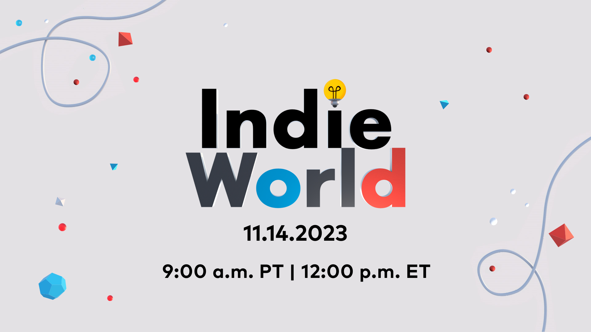 Nintendo Indie World Showcase Announced for Tomorrow; 20 Minutes