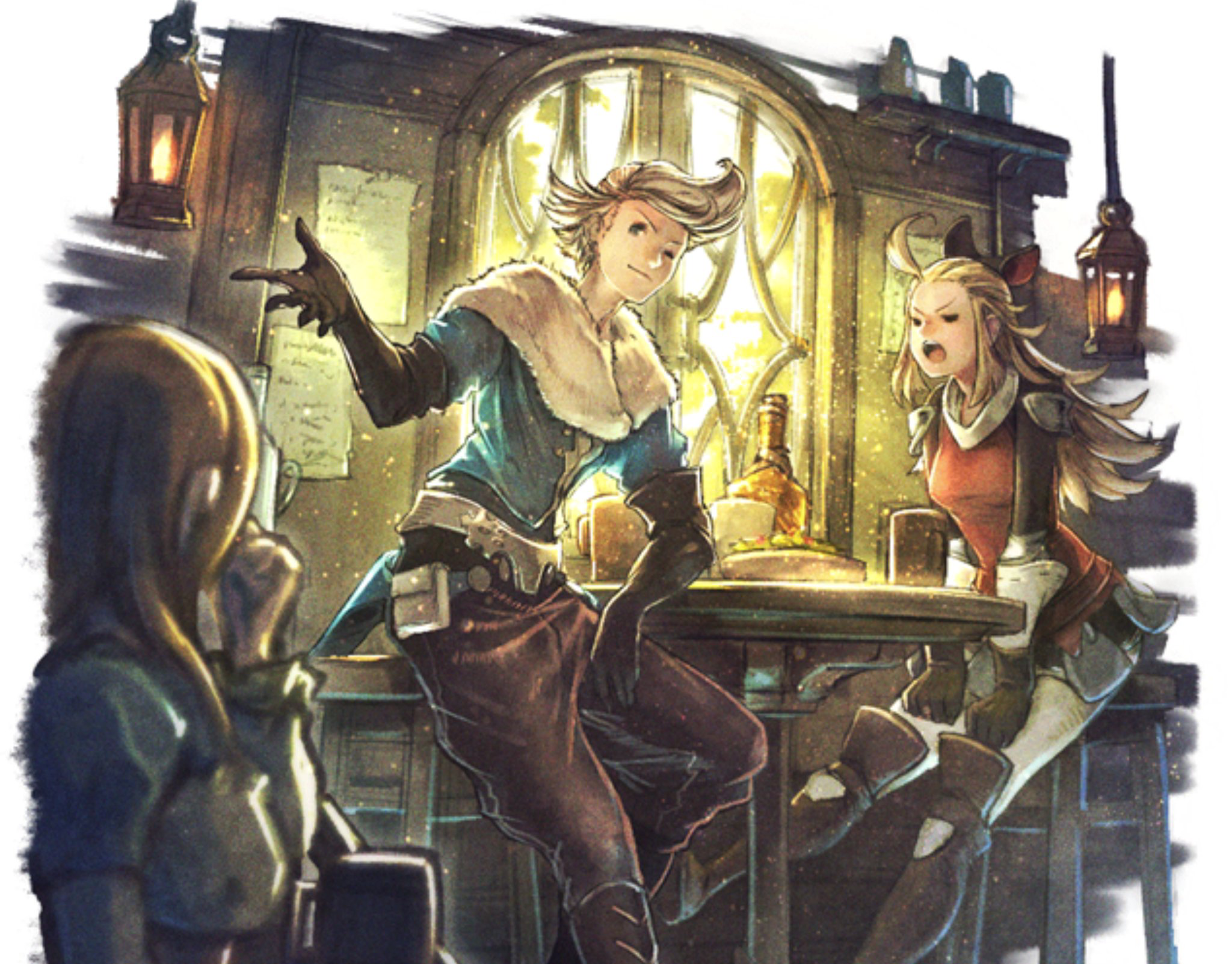 Octopath Traveler: Champions of the Continent Bravely Default Collab Reveals New Ringabel & Gloria Art