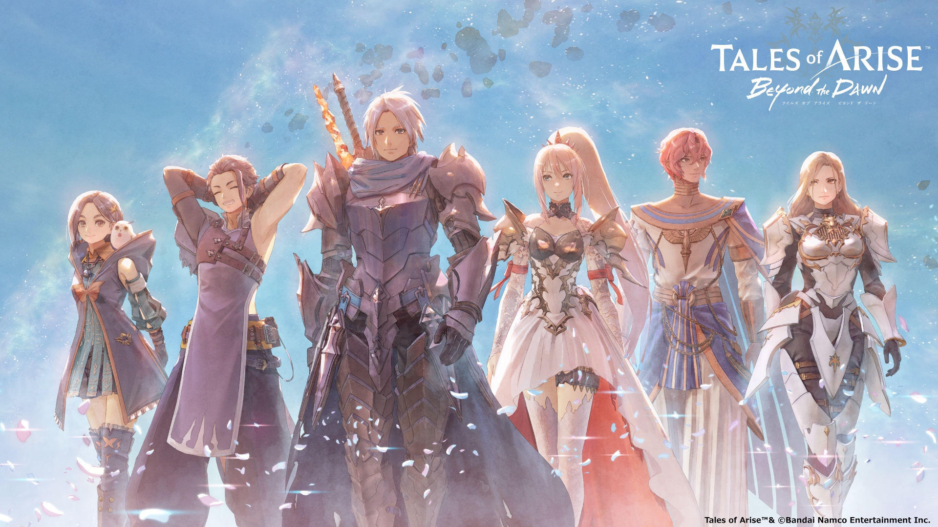Tales of Arise Beyond the Dawn Reveals Launch Art