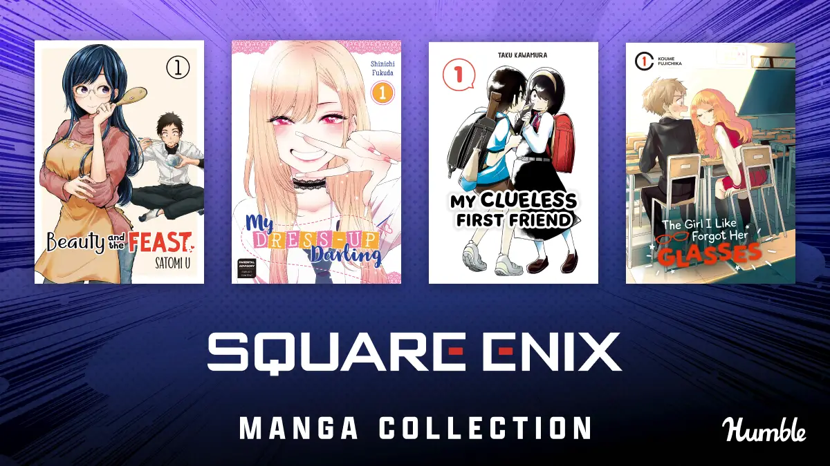 Humble Bundle Hosts Square Enix Manga Collection; $25 for $271 Worth of Manga